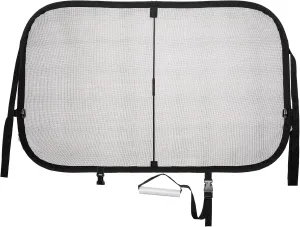 PetSafe Happy Ride Cargo Area Dog Barrier - See-through Durable Mesh Material - Fits Most Cars, Minivans and SUVs - Keep Pets in the Back - Easy to Store in Vehicles
