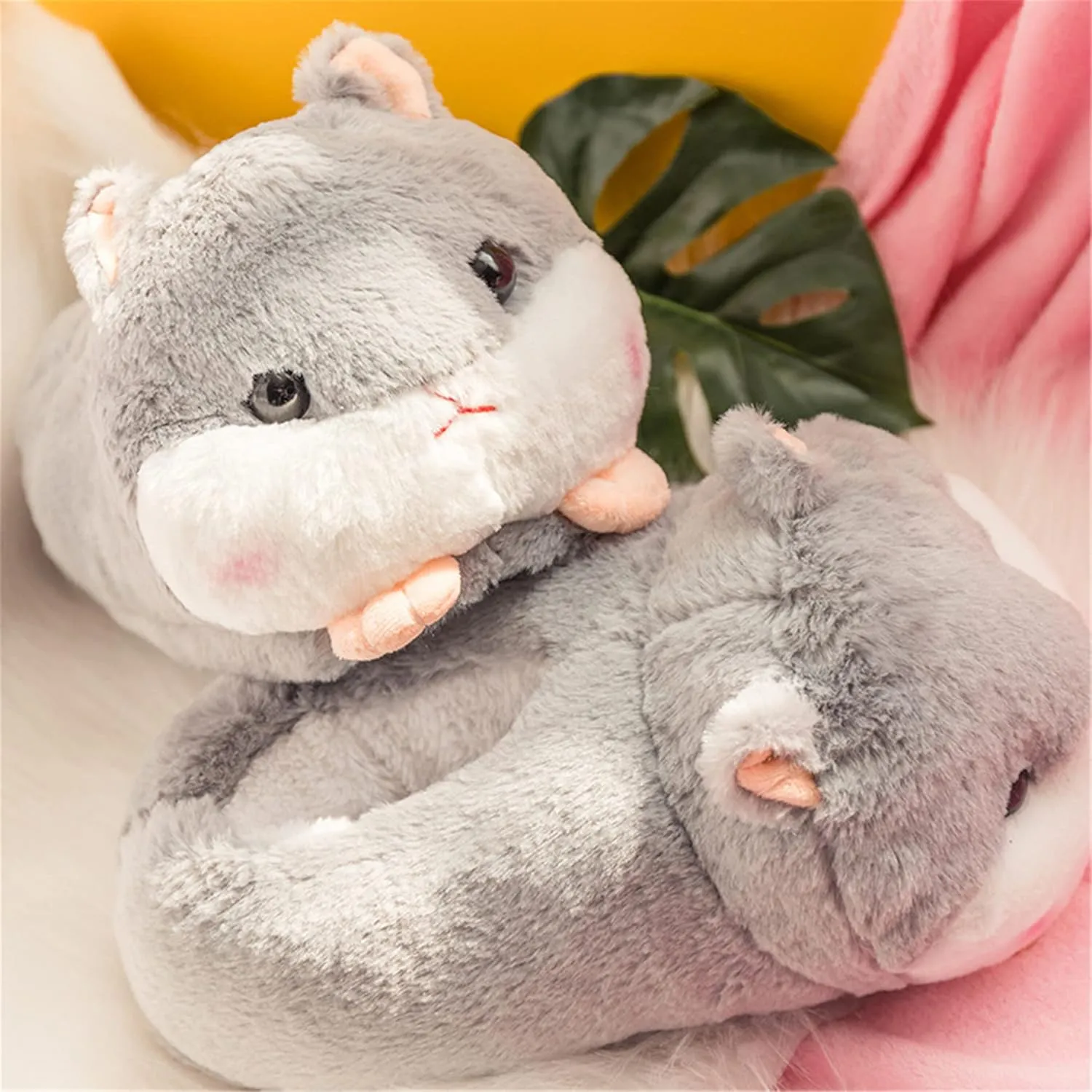 Pig Animal Warm Winter Home Women's Hamster Shark Slippers