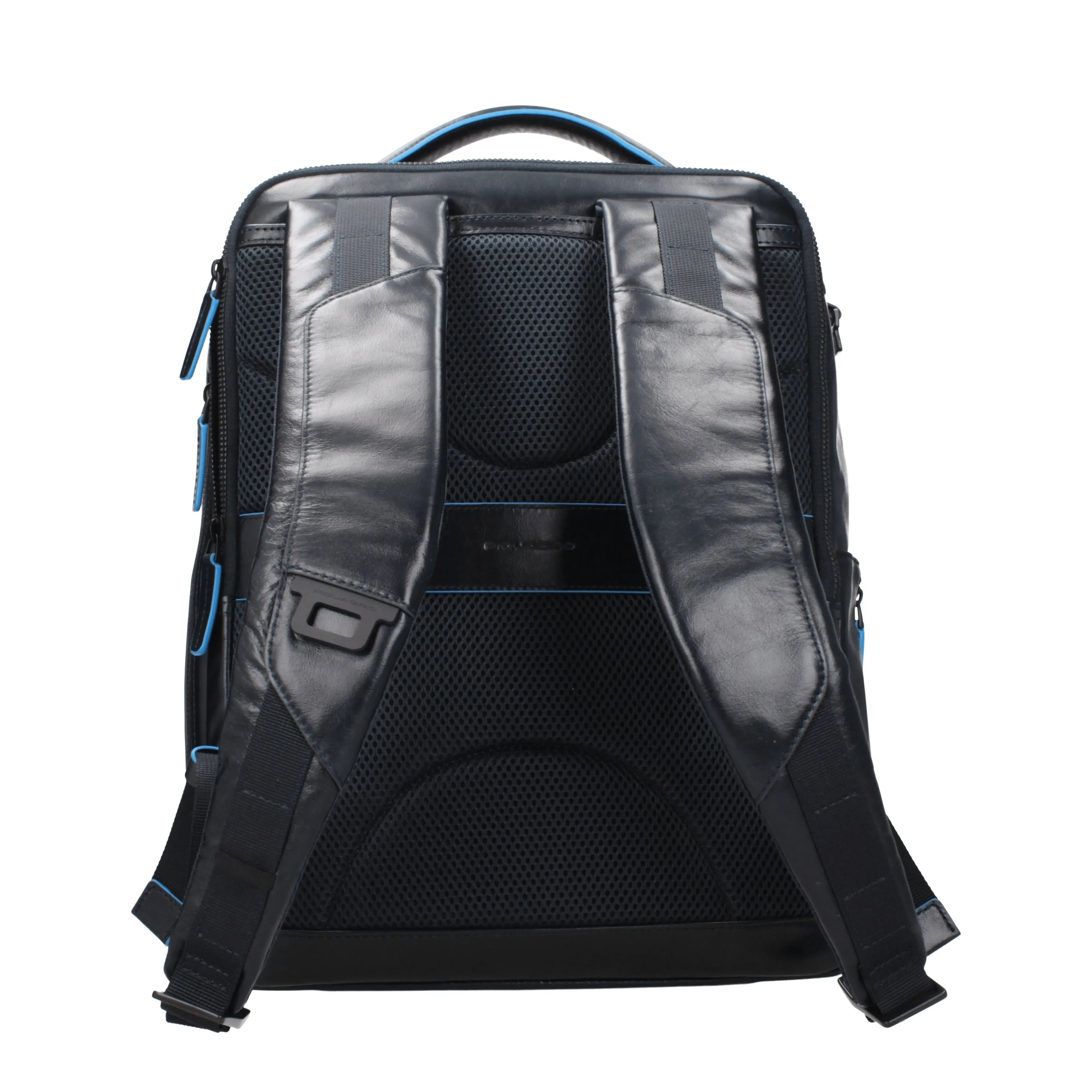 Piquadro Backpacks and Baby Bags Men Leather Blue/Dark Blue