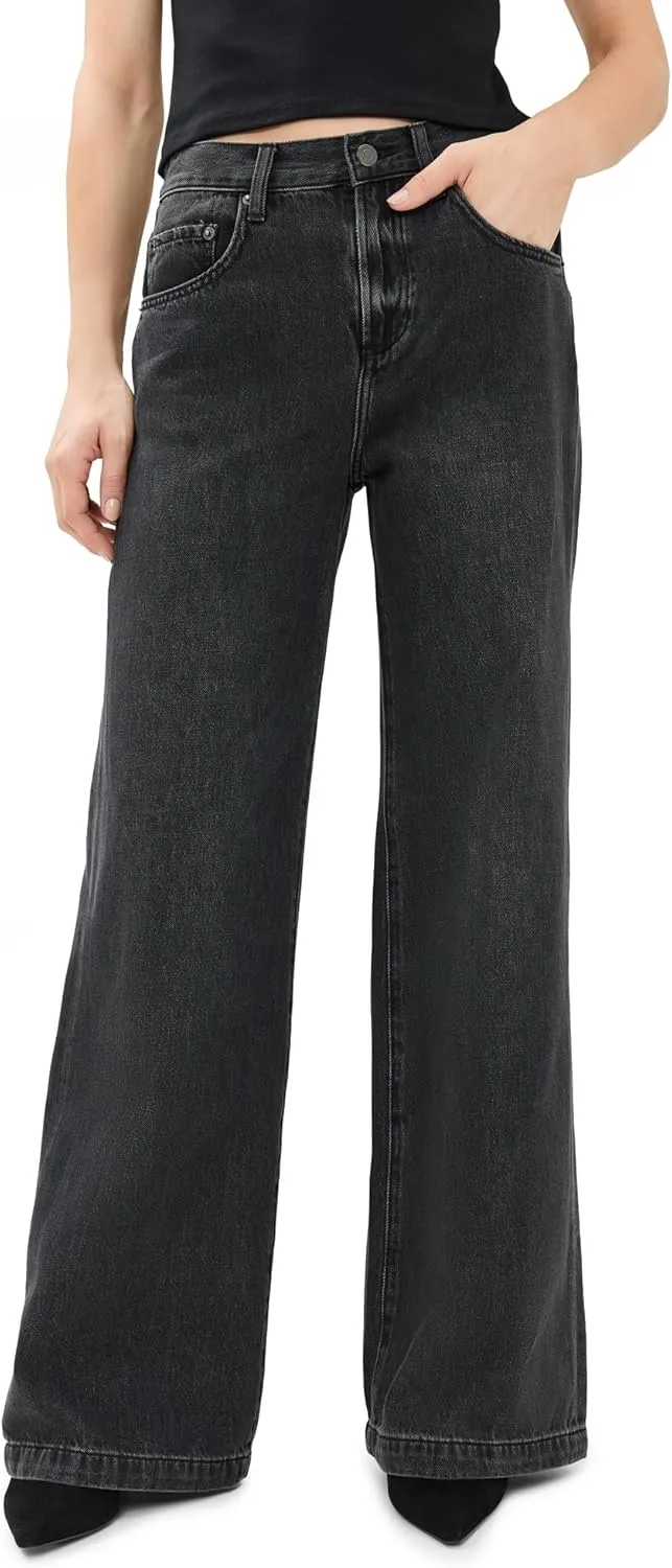 Pistola Denim Women's Jadyn Low Slung Palazzo Jeans