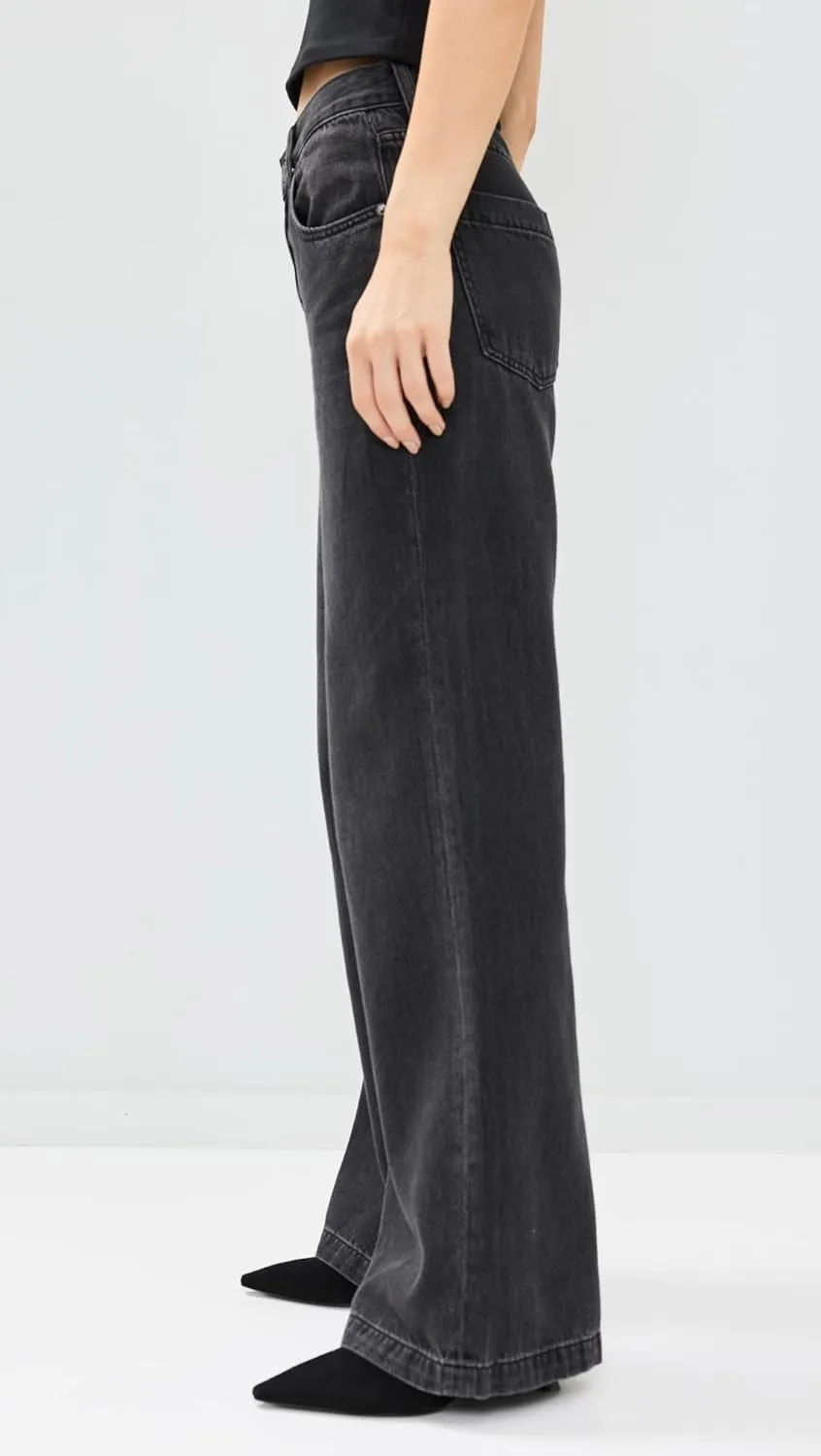 Pistola Denim Women's Jadyn Low Slung Palazzo Jeans