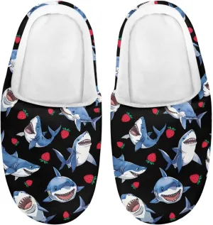 Plush Slippers for Kids, Anti-slip Bedroom Slippers Warm Slipper Soft Winter House Shoes
