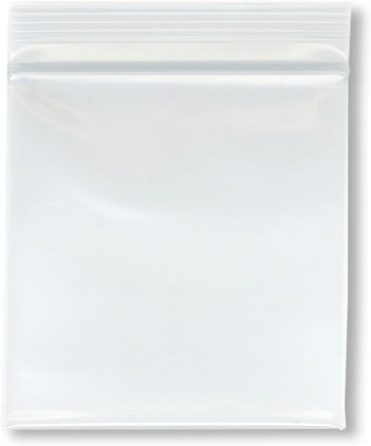 Plymor 3" x 3" (Pack of 200), 6 Mil Industrial Duty Zipper Reclosable Plastic Bags