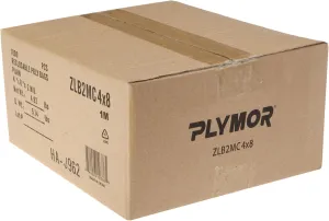 Plymor 4" x 8" (Case of 1,000), 2 Mil Zipper Reclosable Plastic Bags