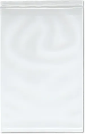 Plymor 8" x 12" (Pack of 100), 6 Mil Industrial Duty Zipper Reclosable Plastic Bags
