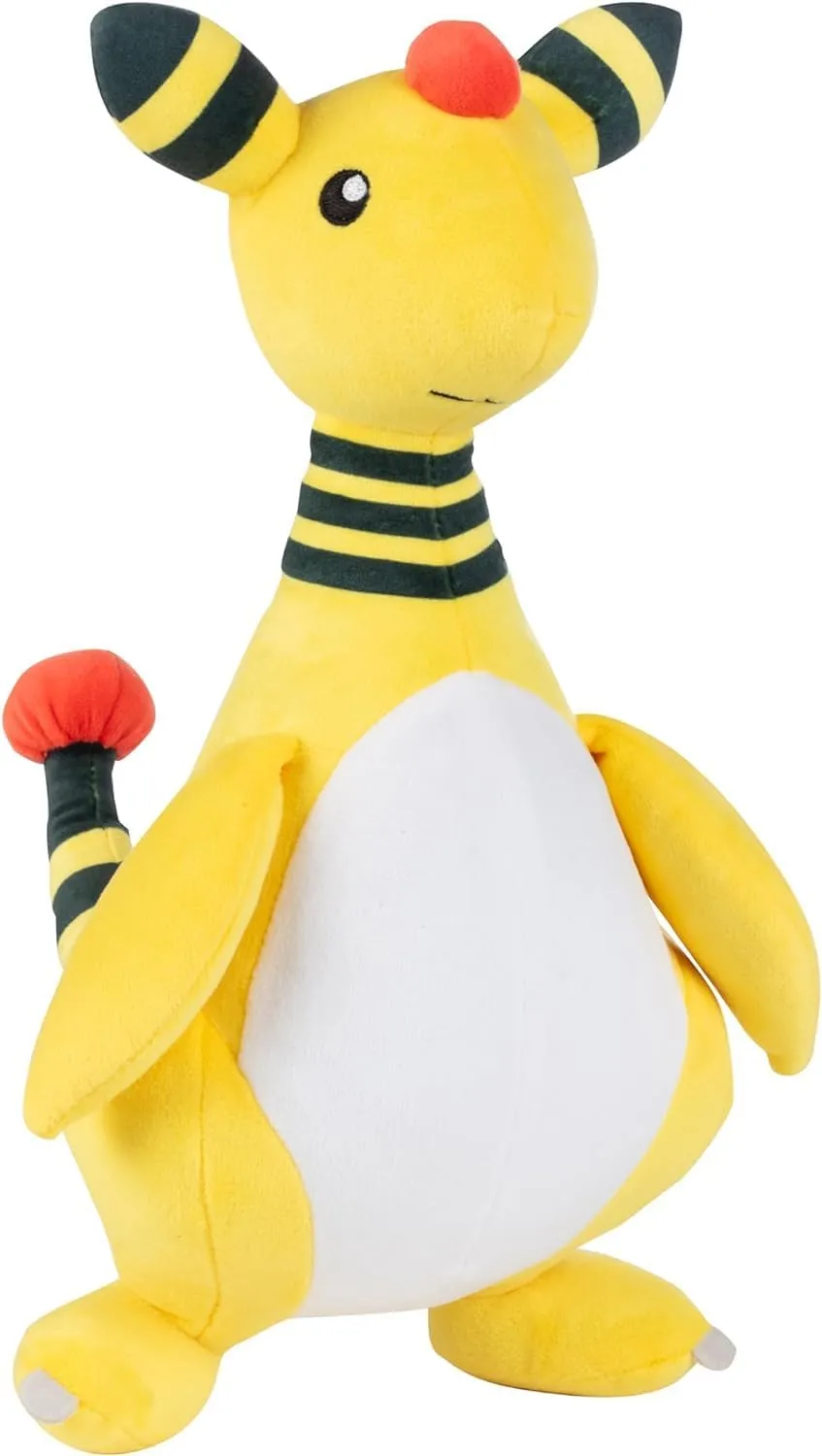 Pokémon 12" Ampharos & 8" Pichu Electric Type Plush 2-Pack - Officially Licensed - Authentic Soft Stuffed Animal Toy Figures - Gift for Kids, Boys, Girls - 2 