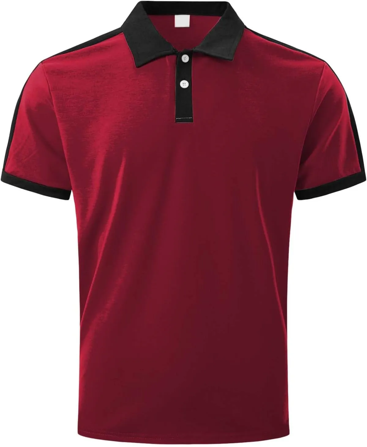 Polo Shirts for Men Casual Short Sleeve Dress Golf Fashion Big and Tall Polos Tshirts Button Down Business Slim Fit Shirt