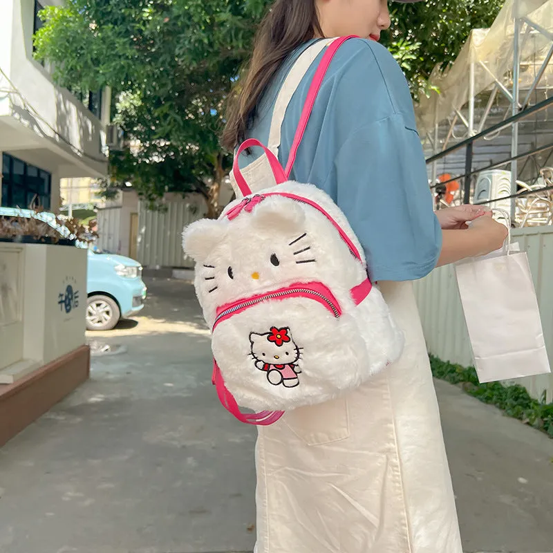 Pom Purin Female Clow Cartoon Sweet Backpacks