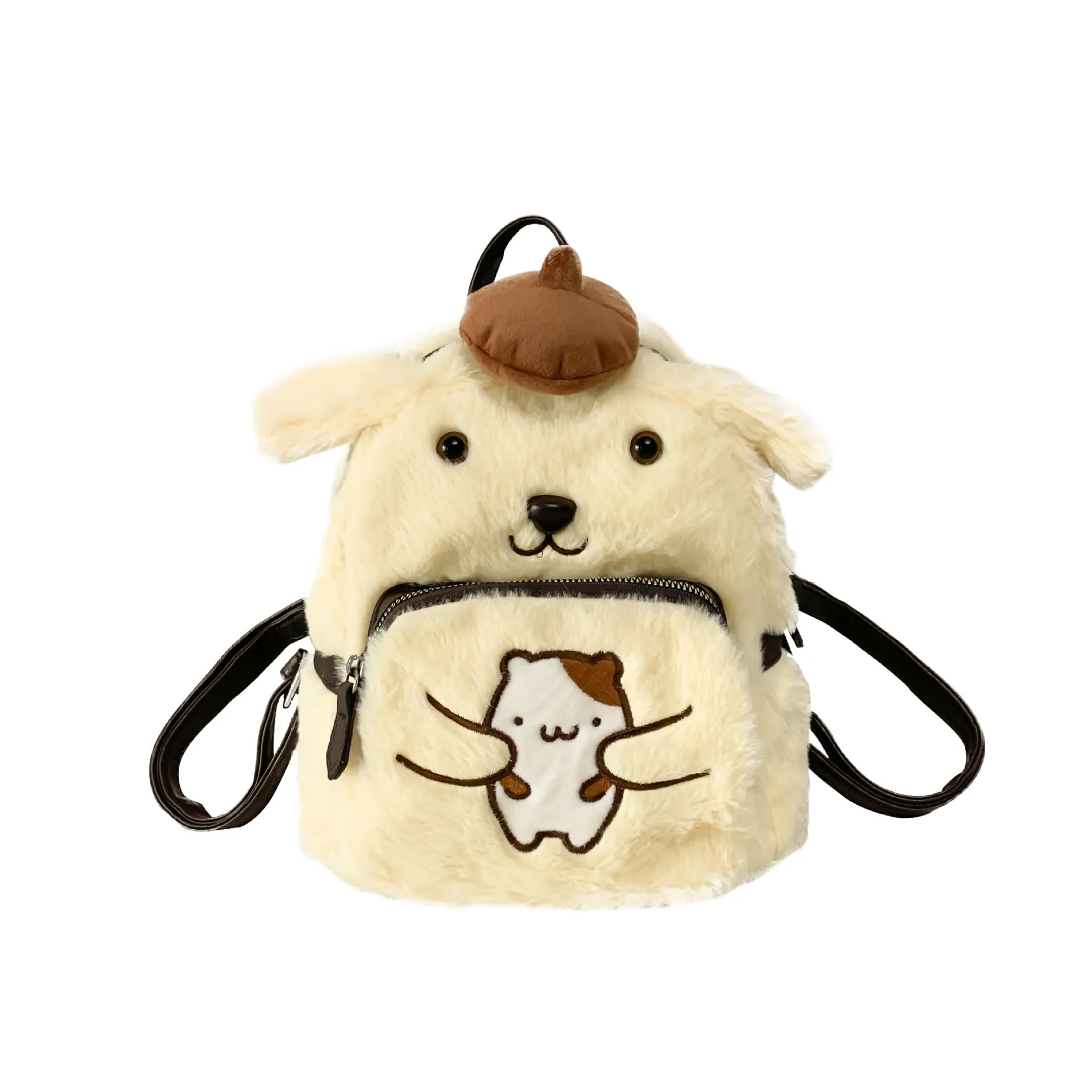 Pom Purin Female Clow Cartoon Sweet Backpacks