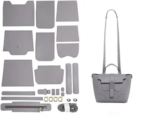 POPSEWING Leather Maestro Bag DIY Kit, DIY Crossbody Shoulder Bag with Sewing Kit, DIY Handmade Bag Kit for Mom Girlfriend Birthday Christmas Gift