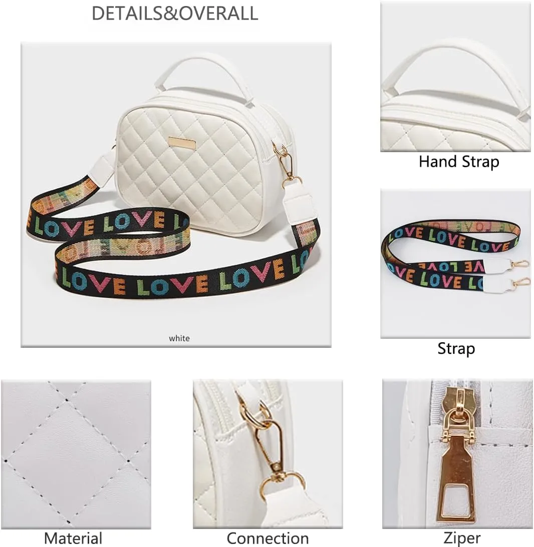 PORT&LOTUS Small Handbags for Women Fashion Top-handle Women's Bags Crossbody Purses for Women