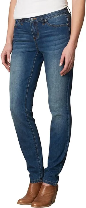 prAna Women's Big London Jean, Antique Blue, 0 Tall