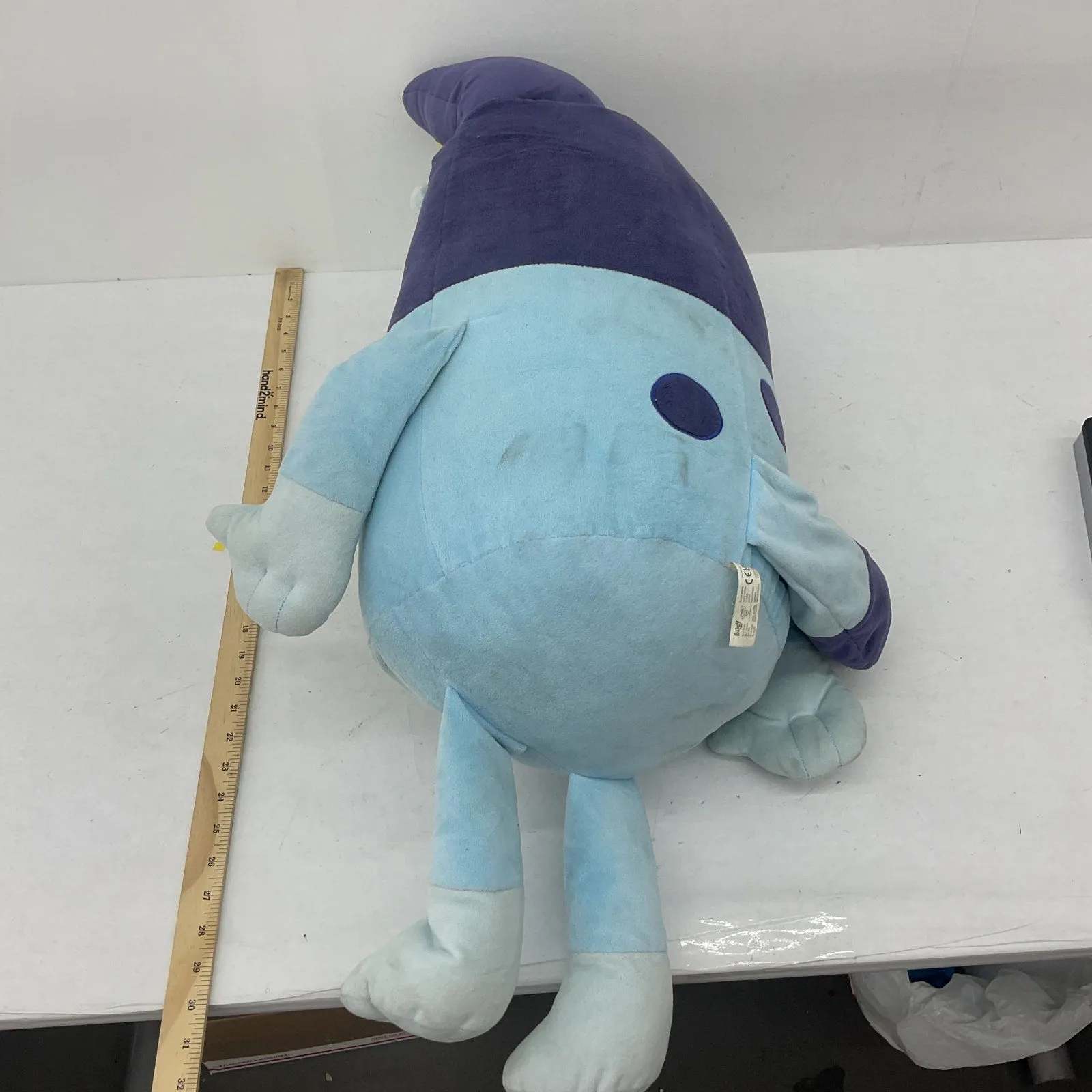 Preowned Huge Jumbo Large Bluey Character Dog Cartoon Plush Doll Stuffed Animal