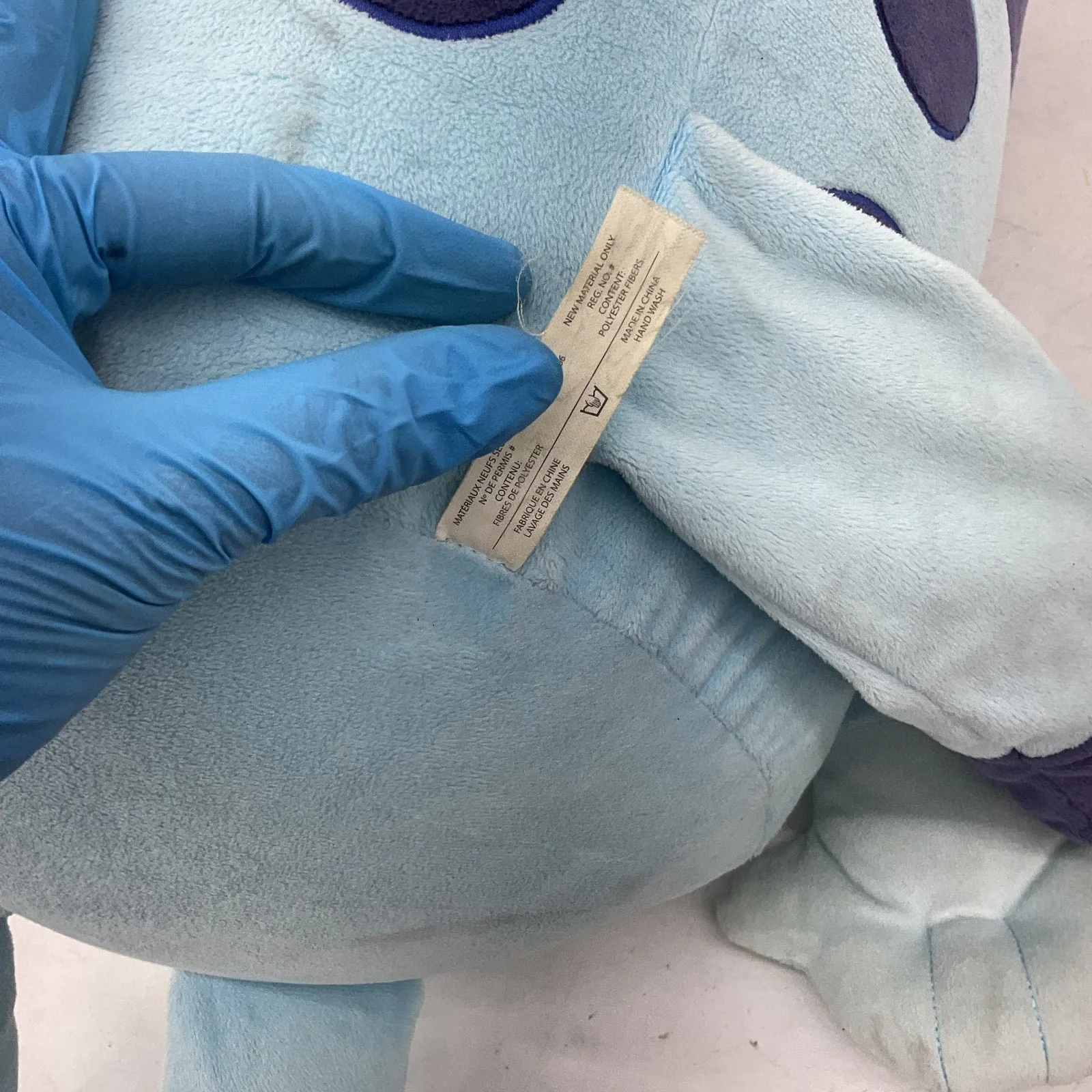 Preowned Huge Jumbo Large Bluey Character Dog Cartoon Plush Doll Stuffed Animal