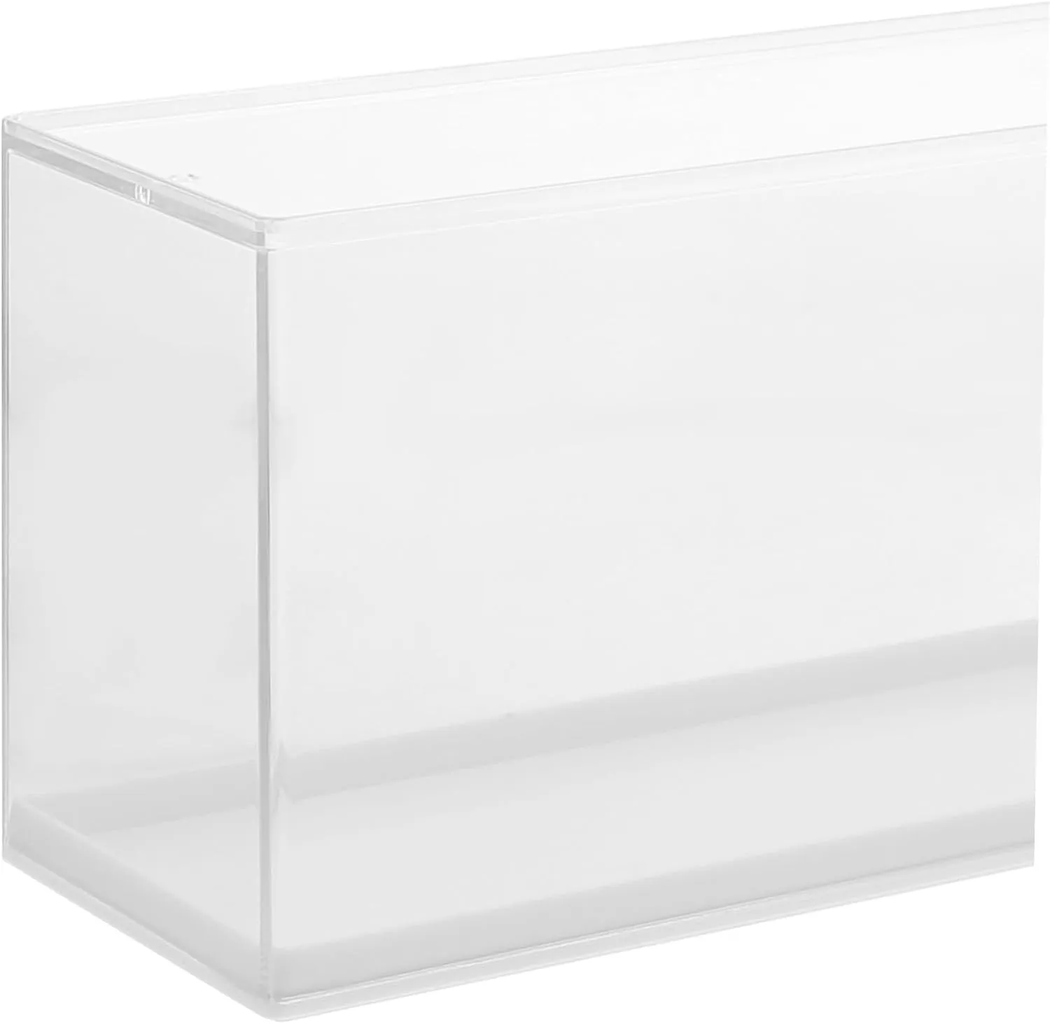 PRETYZOOM 3pcs Figure Display Box Transparent Action Figure Storage Organizer for Collectibles Dolls and Models Stackable Exhibition Case for Dust Display and Easy Access