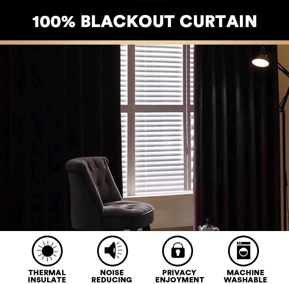 PrinceDeco Linen Blackout Curtains 84 Inches Long 100% Completely Blackout Window Treatment Thermal Insulated with White Liner Grommet Linen Textured Curtains for Living Room, 2 Panels, Glacier Grey