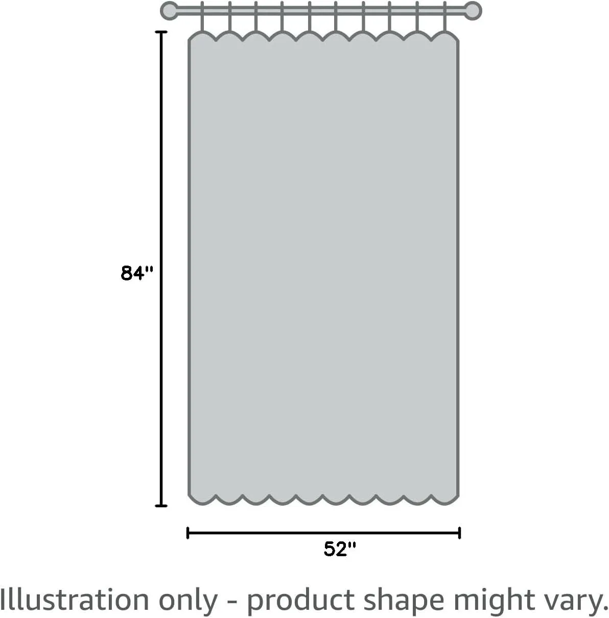 PrinceDeco Linen Blackout Curtains 84 Inches Long 100% Completely Blackout Window Treatment Thermal Insulated with White Liner Grommet Linen Textured Curtains for Living Room, 2 Panels, Glacier Grey