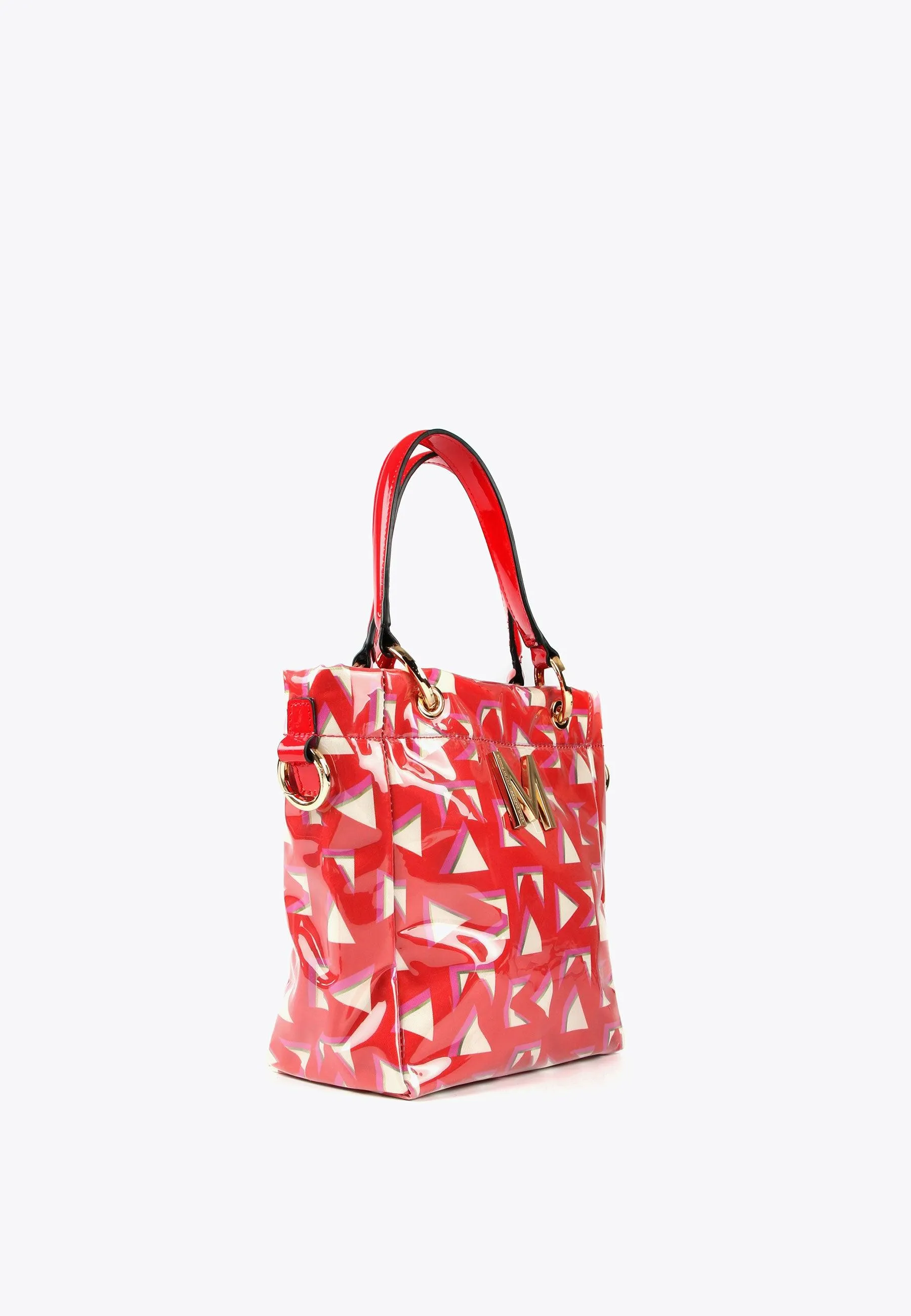 Printed crossbody bag