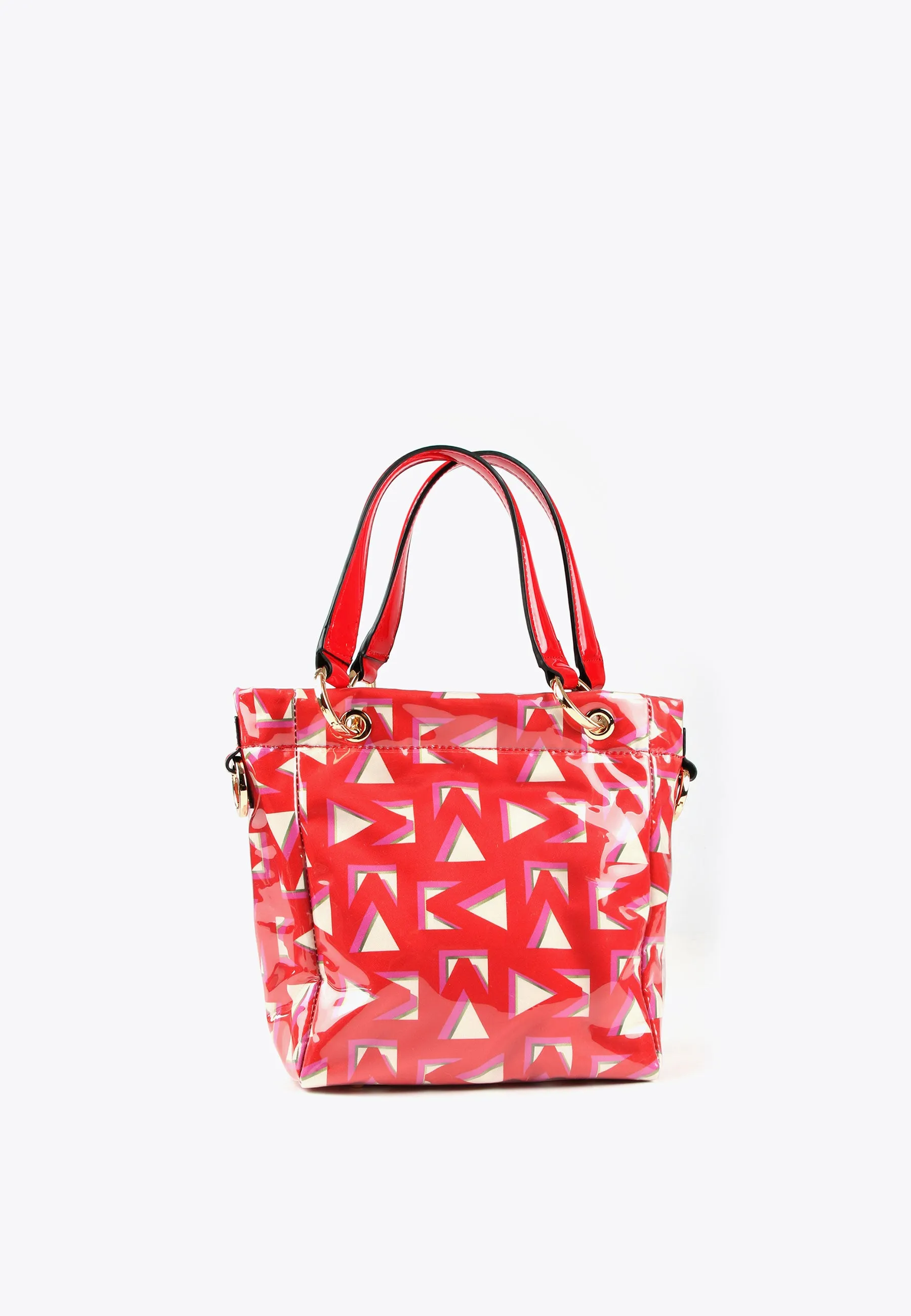 Printed crossbody bag