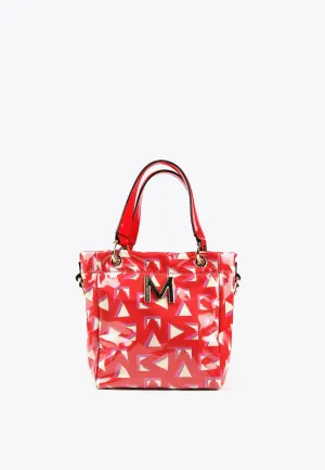 Printed crossbody bag