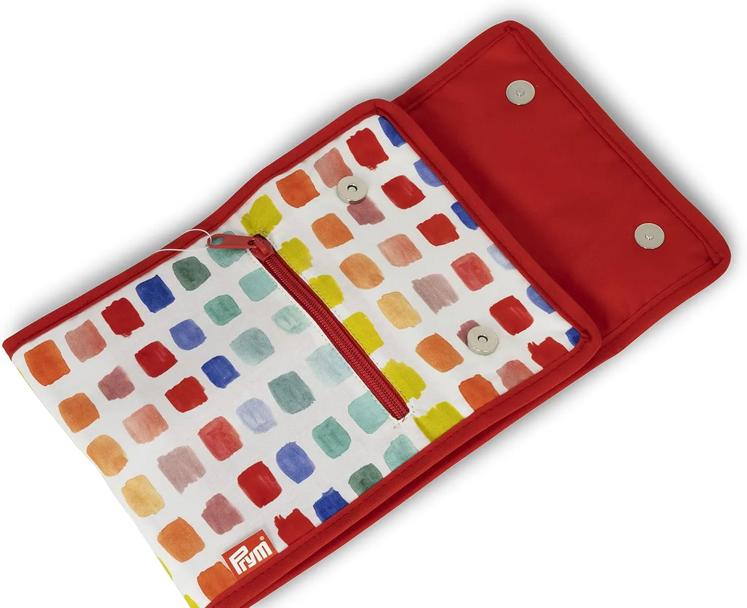 Prym Folder Circular Knitting Needle Case, Rainbow Specks