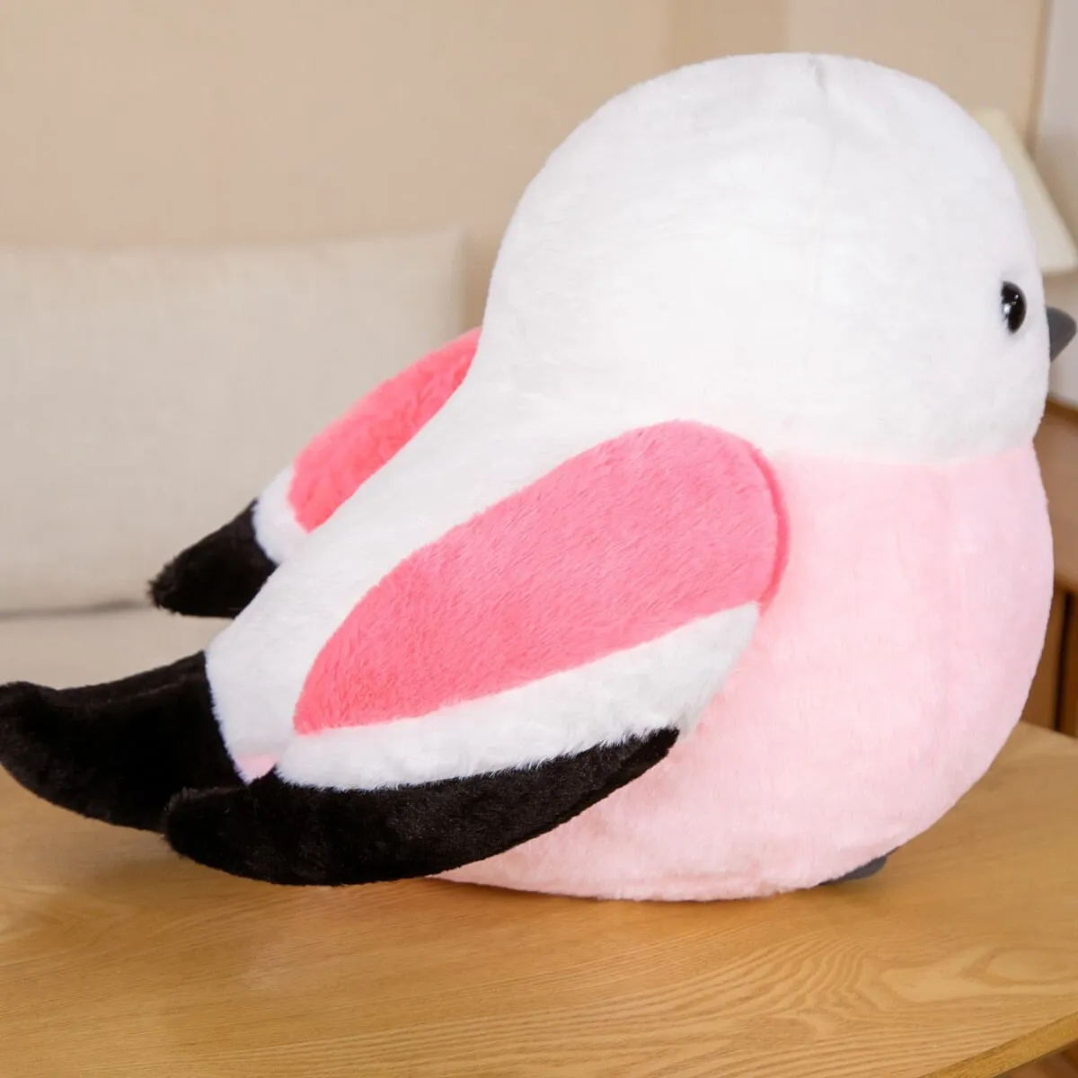 Puffy Vibrant Bird Plushies