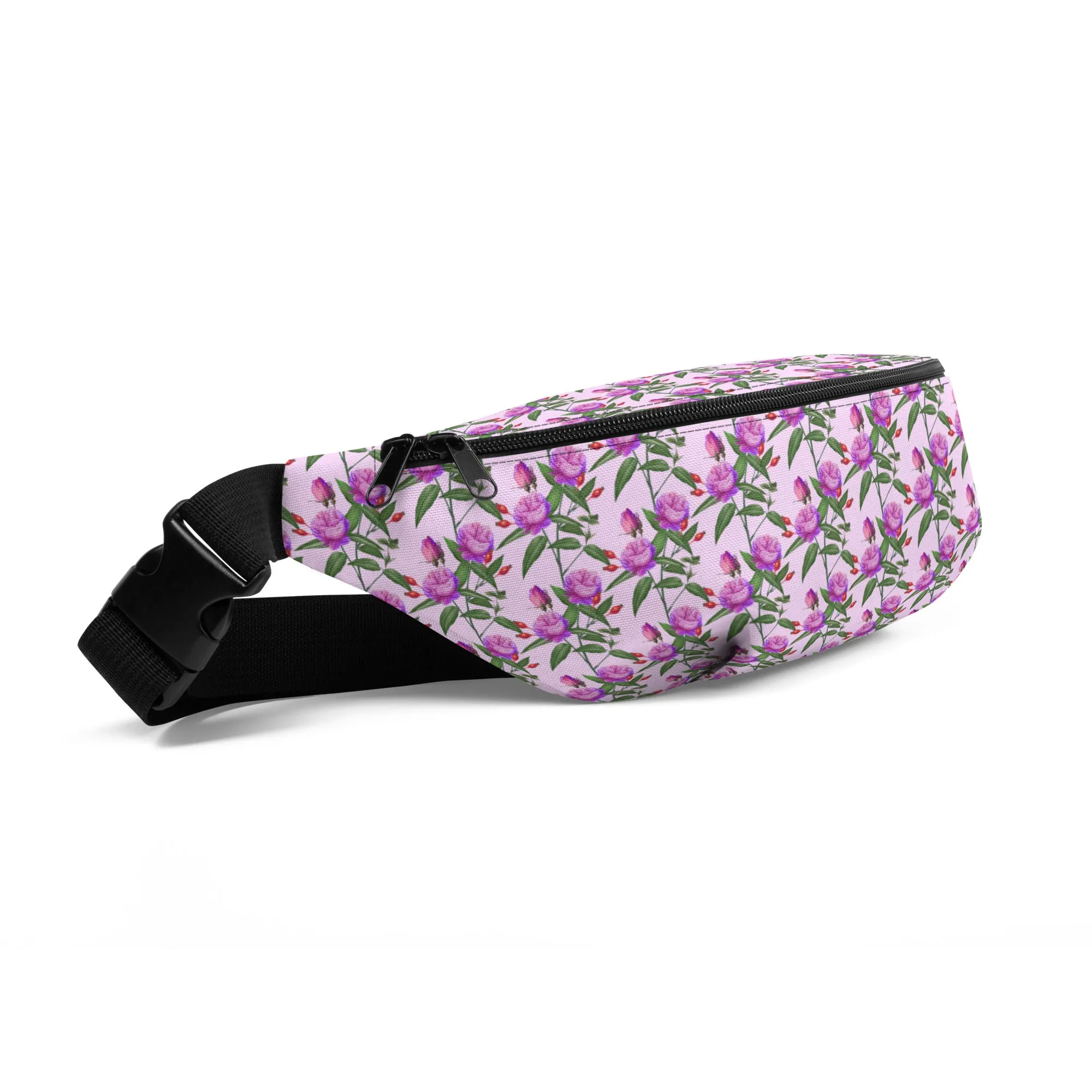 Purple Blossom Fanny Pack