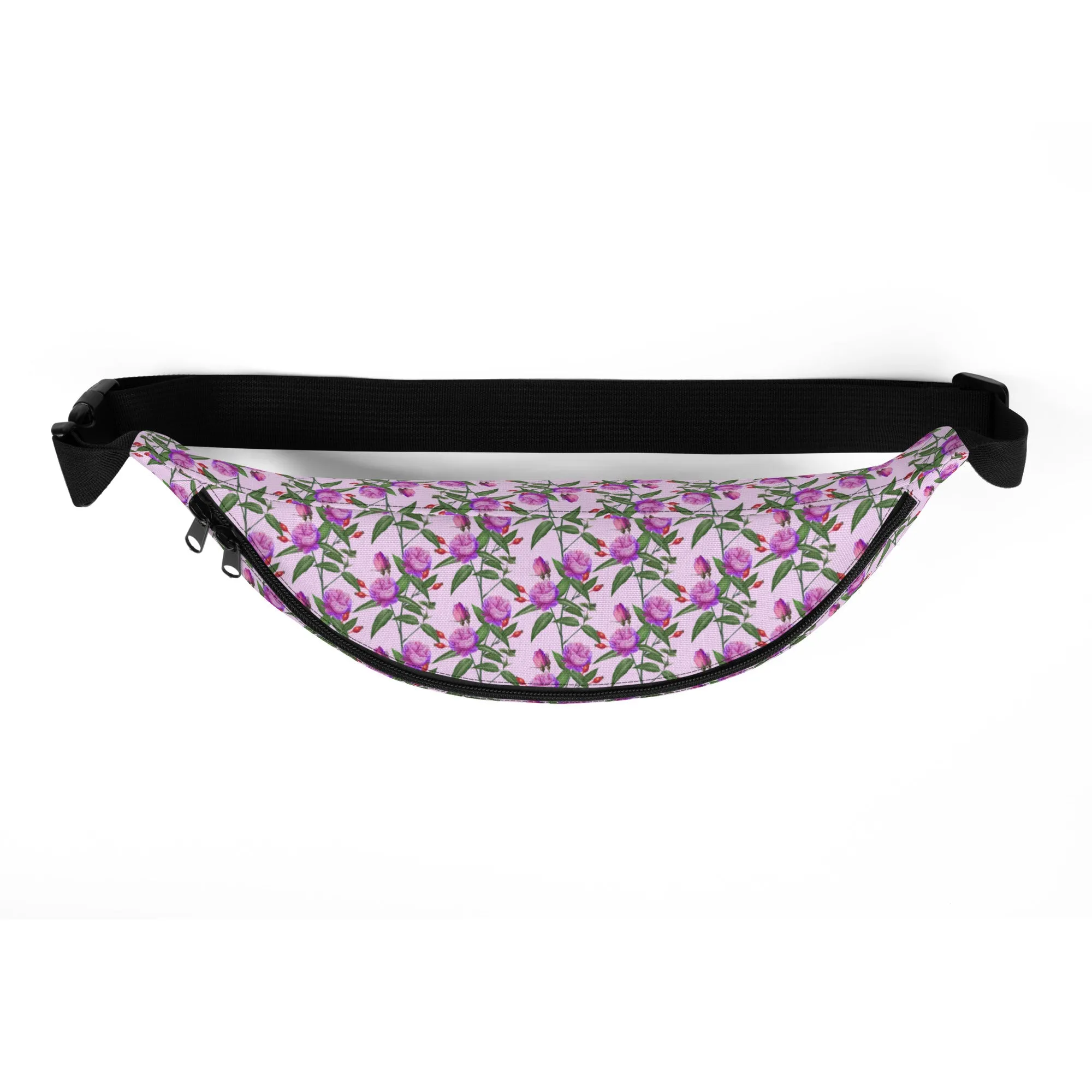 Purple Blossom Fanny Pack