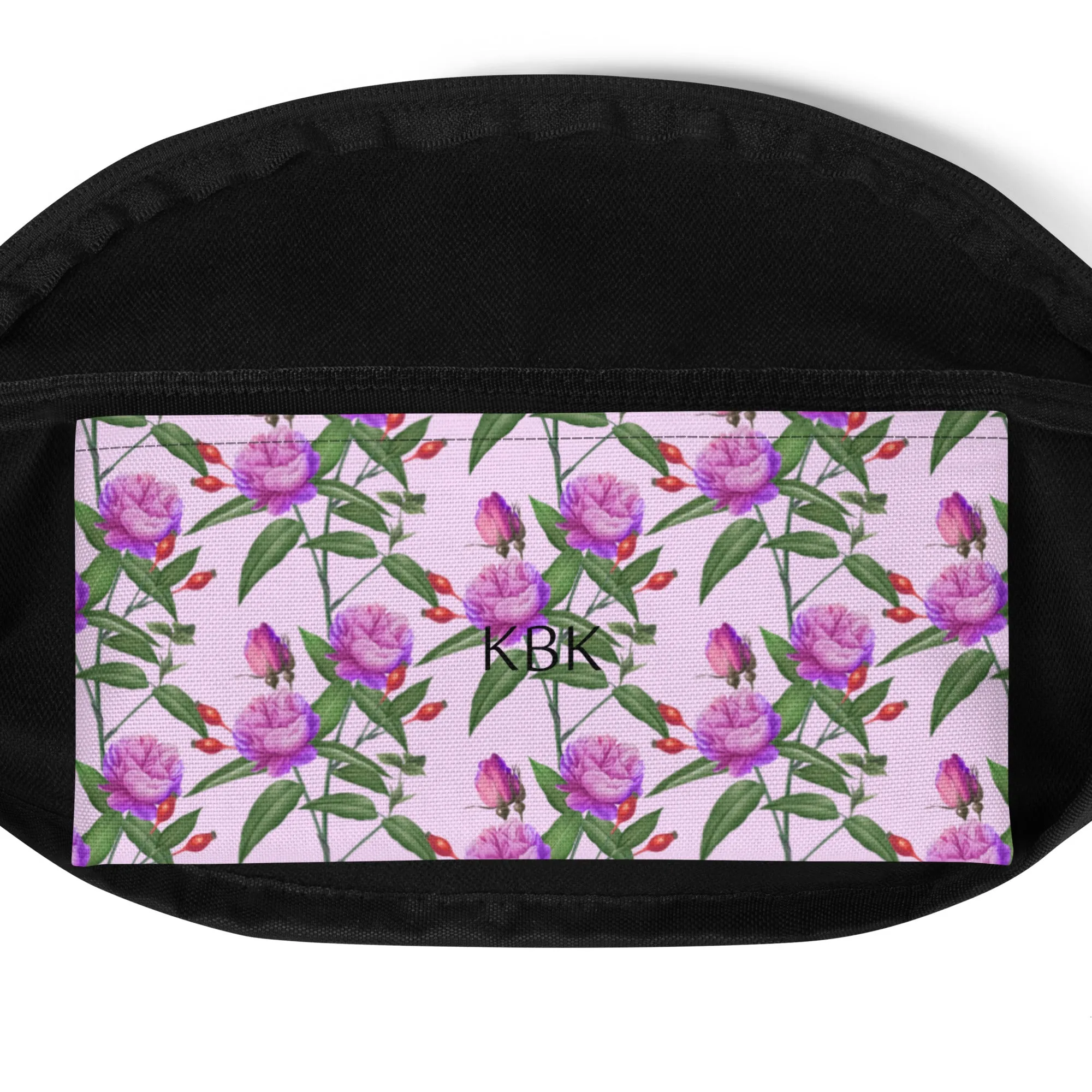 Purple Blossom Fanny Pack