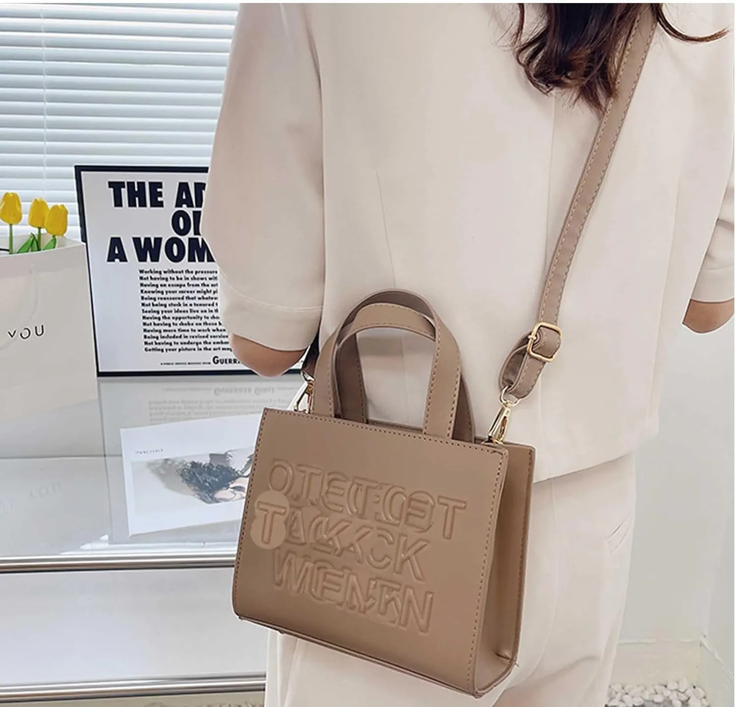 Purses and Handbags for Women Fashion designer Ladies PU Leather Top Handle Tote Satchel Shoulder Bag Crossbody Bags