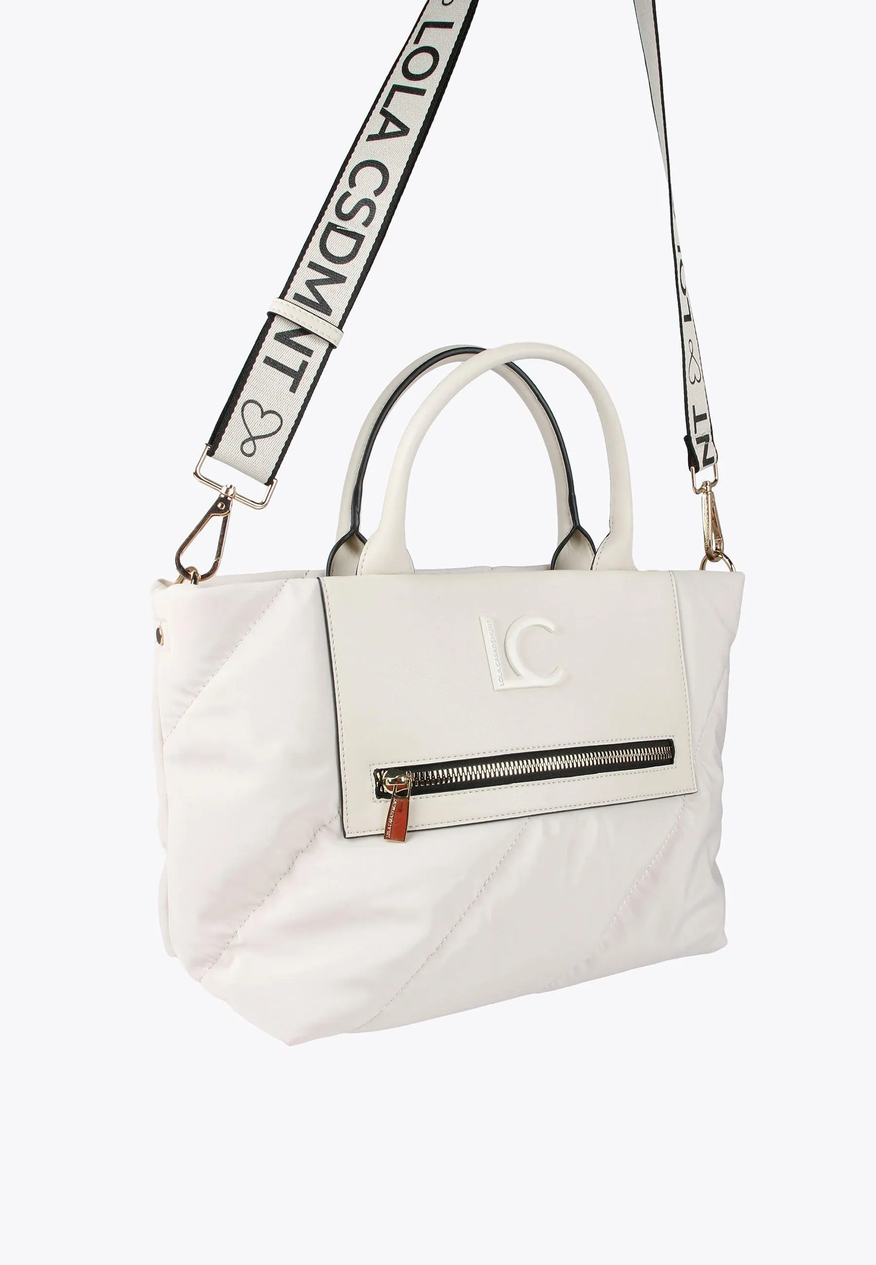 Quilted tote bag