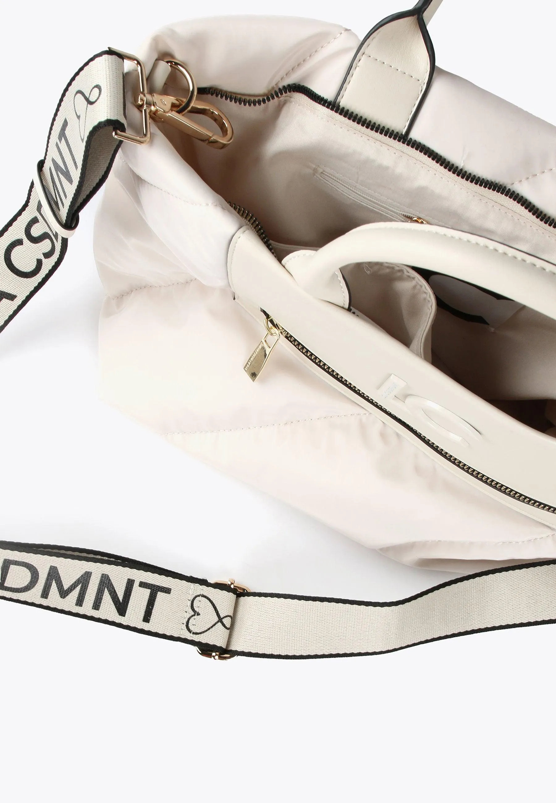 Quilted tote bag