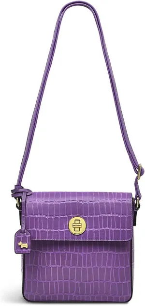 RADLEY London Colebrook Faux Crocodile Women's Mini Leather Flapover Crossbody Bag