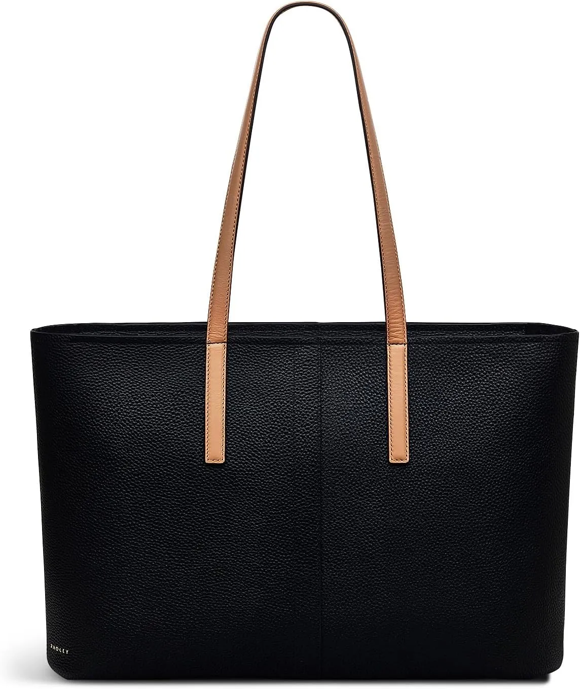 RADLEY London Newton Avenue - Colour Block Women's Large Ziptop Tote, Black