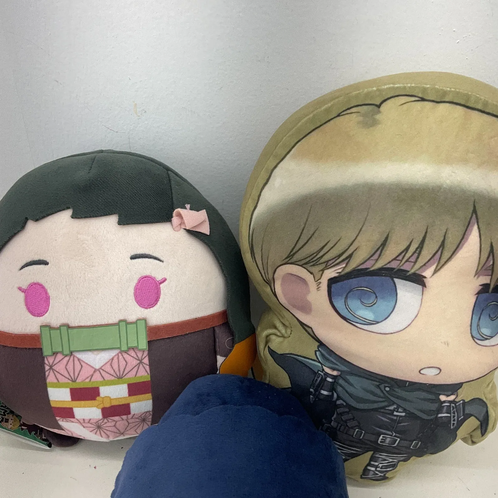 Random Mix Anime Cartoon Character Plush Dolls Attack of the Titan Demon Slayer