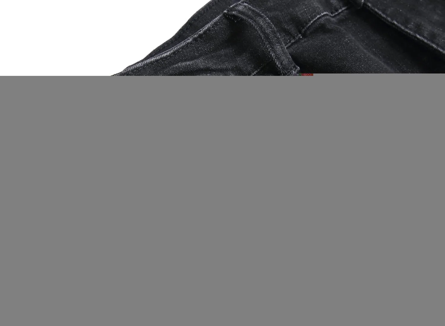 RANMCC Men's Baggy Jeans Loose Straight Fit Y2K Stretch Hip Hop Denim Casual Pants Jeans (Size 30-46)