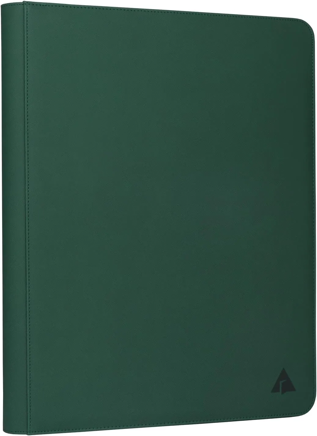 Rayvol 16-Pocket Toploader Binder, Holds 512 Toploaders 16 Pocket Top Loader Card Storage Case, 500   Ringless Double-Sided Pockets for Cards in 3 x 4'' Toploaders -Forest Green