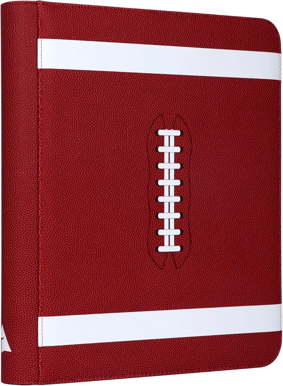 Rayvol Toploader Binder for Sport Cards, Fit 324 Toploaders 9-Pocket Clear Pages, Top Loader Card Storage Album with Transparent Sleeves for Cards in 3 x 4 Toploaders -Football