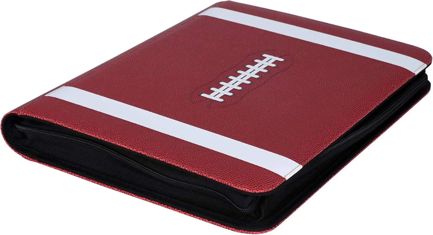 Rayvol Toploader Binder for Sport Cards, Fit 324 Toploaders 9-Pocket Clear Pages, Top Loader Card Storage Album with Transparent Sleeves for Cards in 3 x 4 Toploaders -Football