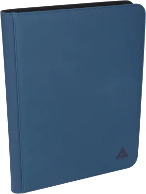 Rayvol Toploader Binder, Holds 252 Toploaders 9-Pocket Top Loader Card Storage Case, Ringless Double-Sided Pockets for Cards in 3 x 4'' Toploaders -Midnight Blue