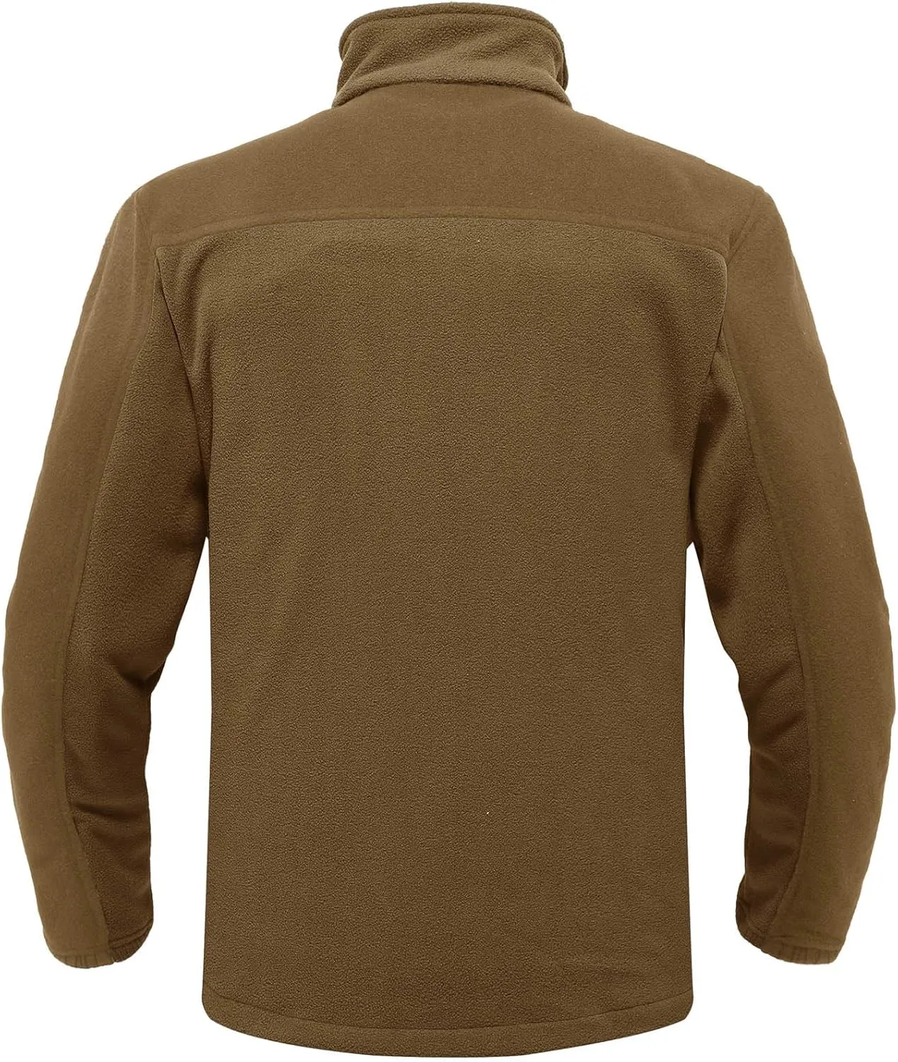 Rdruko Men's Fleece Jackets Full Zip Lightweight Outdoor Hiking Jackets Winter Coats