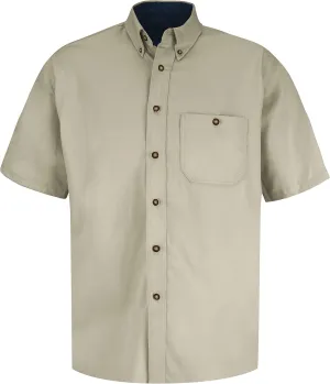 Red Kap Men's RK Cotton Contrast Dress Shirt