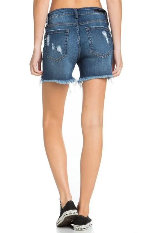 Reese Distressed Jean Shorts