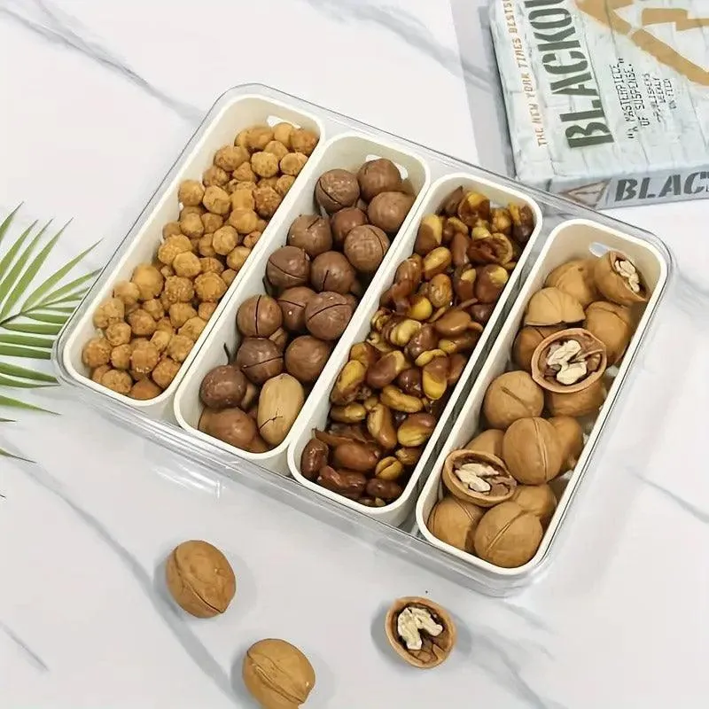 Refrigerator Crisper Storage Box Food Organizer Container for Kitchen Fridge