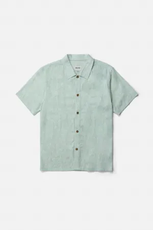 Rhythm Ornate Short Sleeve Shirt in Sage