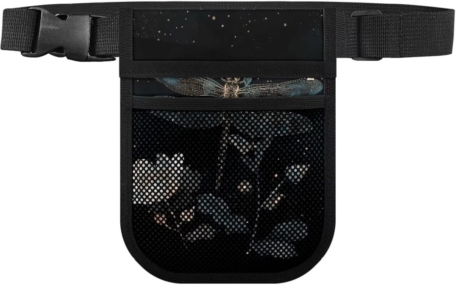 Rnyleeg Floral Dragonfly Nurse Fanny Pack,Nurse Waist Bag with Tape Holder,Nurse Tool Belt Storage for Stethoscopes,Bandage Scissors and Other Medical Supplies