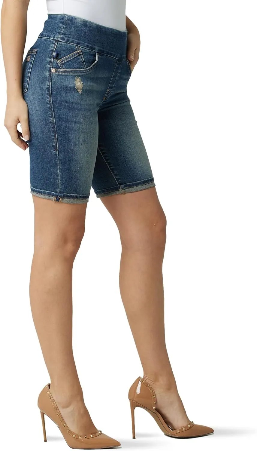 Rock & Republic Women's Denim Rx Fever Stretch 10" Bermuda Short