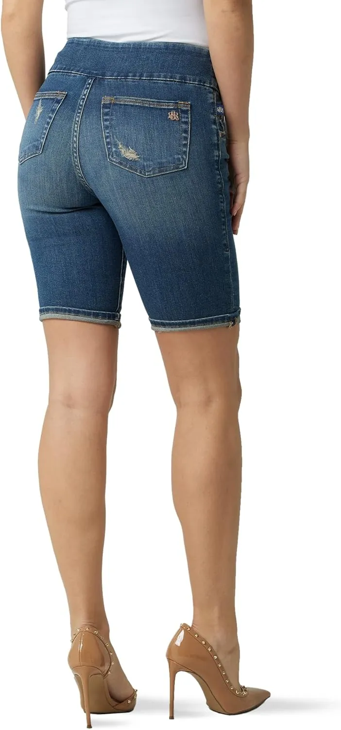 Rock & Republic Women's Denim Rx Fever Stretch 10" Bermuda Short