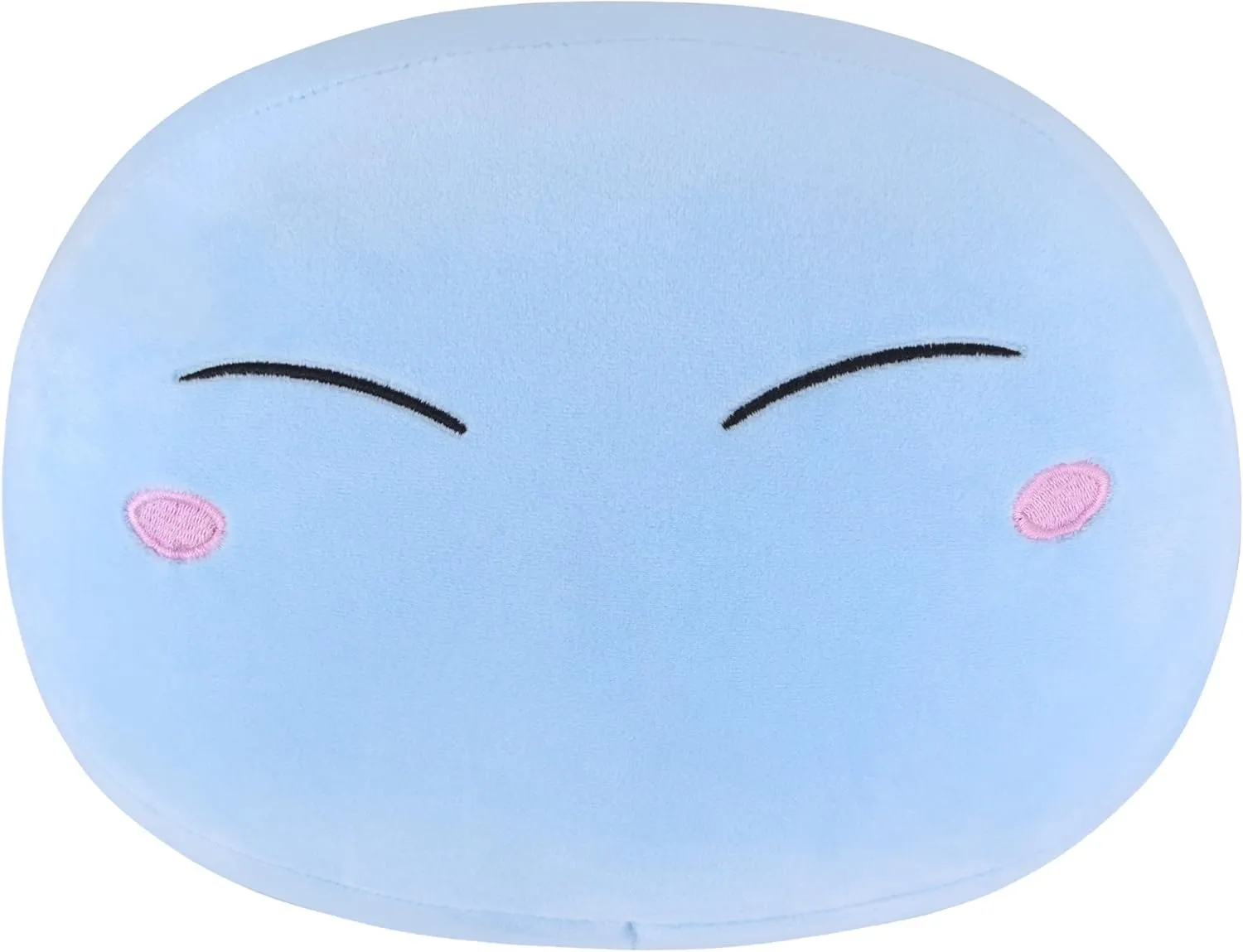 Roffatide 11 inch Soft Anime That Time I Got Reincarnated as a Slime Pillow Rimuru Tempest Plush Stuffed Throw Pillows for Bed Couch Blue