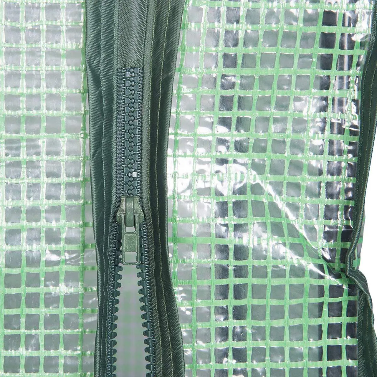 Rootz Foil Greenhouse 2/3 Tiers - Small Greenhouse - Tomato House - Plant Protector - 69cm x 49cm x 158cm - 140g/m2 PE Mesh